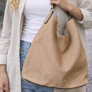 Lulu Dharma Structured Faux Leather Tote Bag | Work • Travel • Everyday